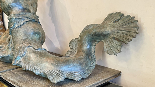 Pond Sculpture Depicting a Triton, Late 18th/Early 19th Century