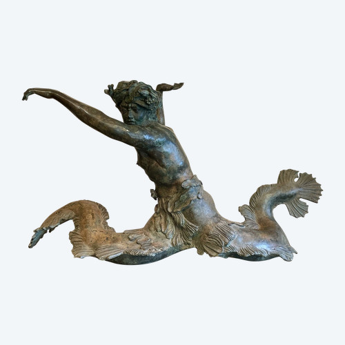 Pond Sculpture Depicting a Triton, Late 18th/Early 19th Century