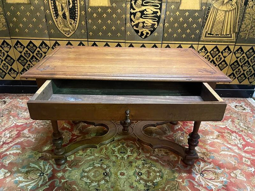 Louis XIII - Renaissance style desk or entrance console