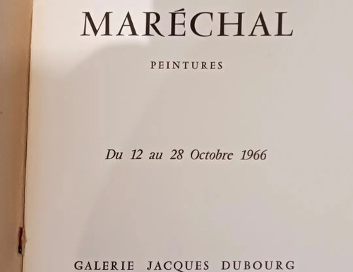 CLAUDE MARÉCHAL 1925/2009