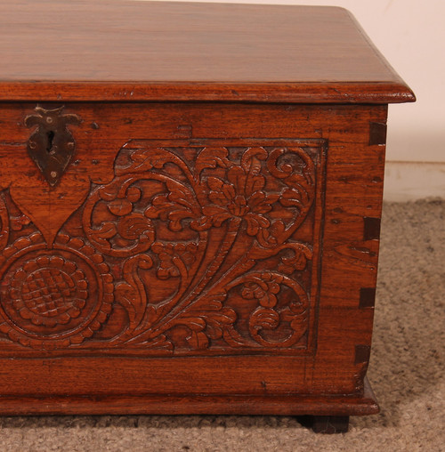 Small Indian Spice Chest - 19th Century