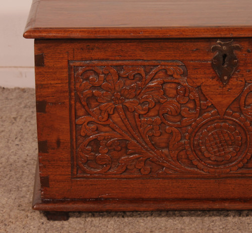 Small Indian Spice Chest - 19th Century