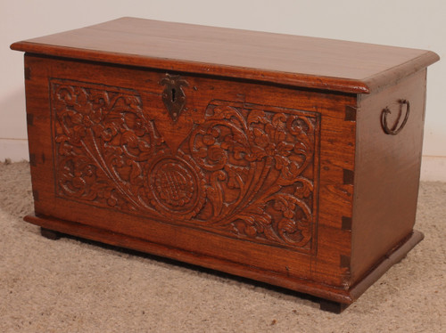 Small Indian Spice Chest - 19th Century