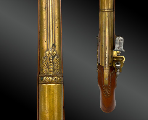 Officer's flintlock saddle pistol, attributed to Gavacciolo, Brescia. Italy, circa 1680