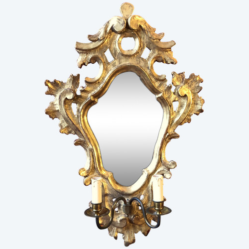 Miroir réflecteur, Italie, XVIIIème siècle