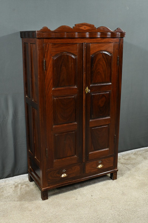 Pondichery spice cabinet, Teak and Rosewood - 1900