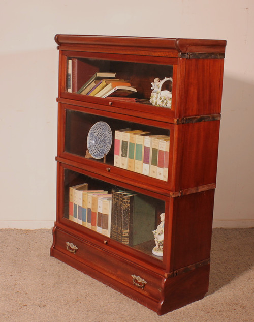 Globe Wernicke Mahogany Bookcase