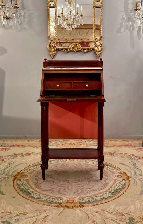 Louis XVI Period Mahogany Billet Doux About 1780