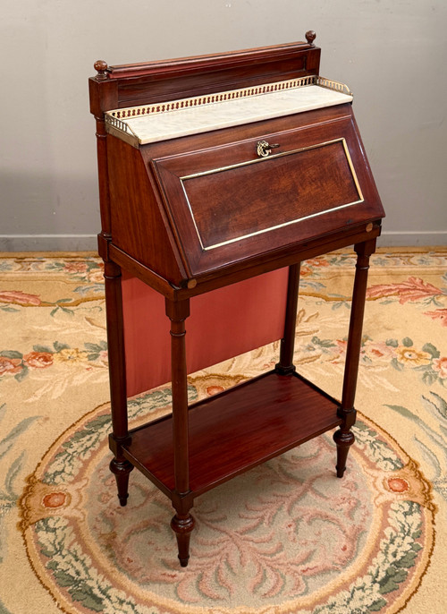 Louis XVI Period Mahogany Billet Doux About 1780