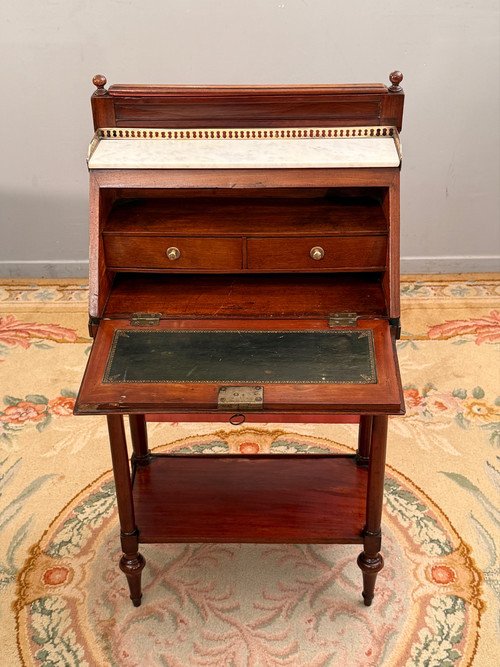 Louis XVI Period Mahogany Billet Doux About 1780