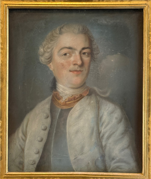 Portrait of a Man Louis XVI period pastel, circa 1780.