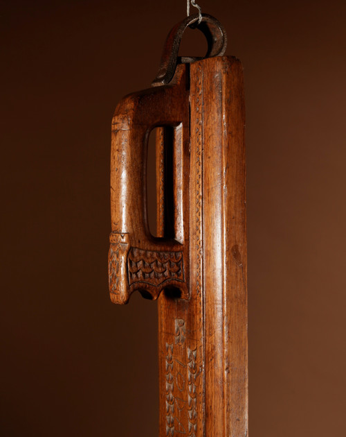  Elegant Norwegian Mangle board dated early 1728