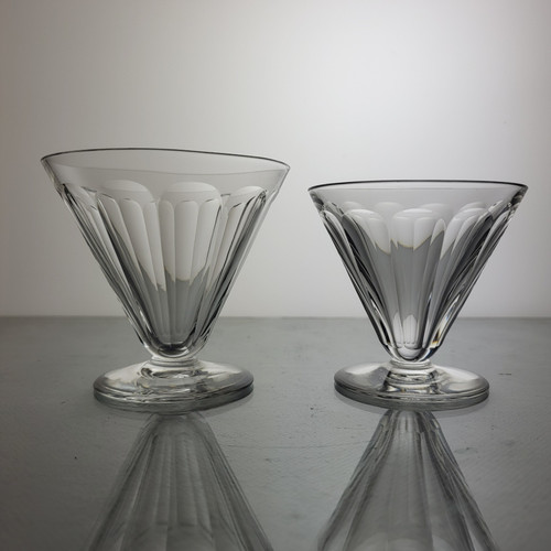 24-teiliges Service aus Baccarat-Kristall Modell Rex 1920-30's