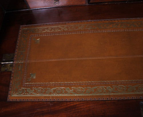 Mahogany Bookcase With Secretary Circa 1820