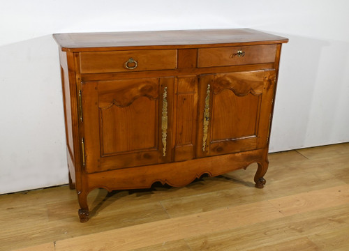 Credenza Val de Loire in ciliegio, stile Luigi XV - metà del XIX secolo