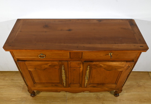 Credenza Val de Loire in ciliegio, stile Luigi XV - metà del XIX secolo