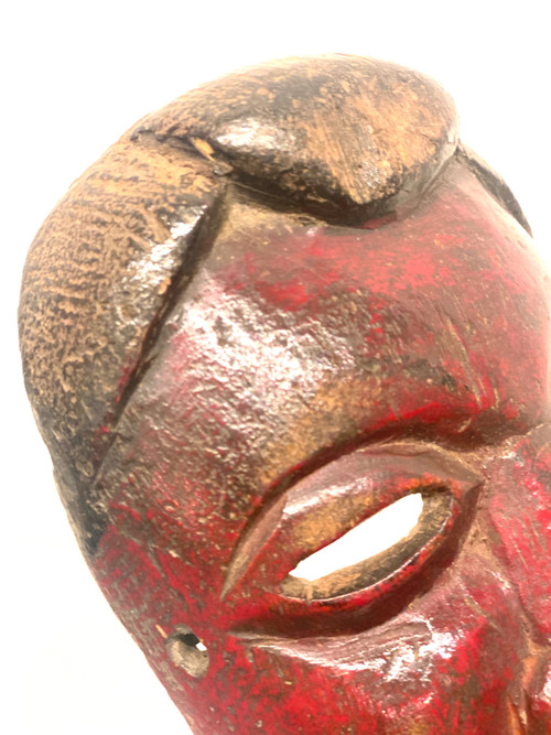 Kleine anthropomorphe Maske MOSSI aus Burkina Faso