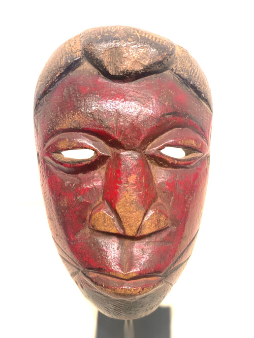 Kleine anthropomorphe Maske MOSSI aus Burkina Faso