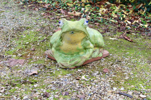 Grenouille De Bassin en pierre reconstituée 