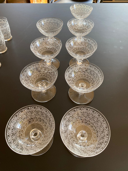 Ensemble Baccarat (45 Pièces + 2 Carafes)