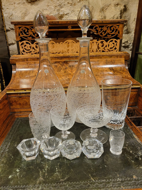 Ensemble Baccarat (45 Pièces + 2 Carafes)