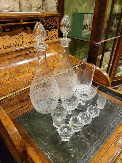 Ensemble Baccarat (45 Pièces + 2 Carafes)