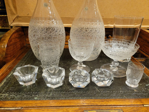 Ensemble Baccarat (45 Pièces + 2 Carafes)