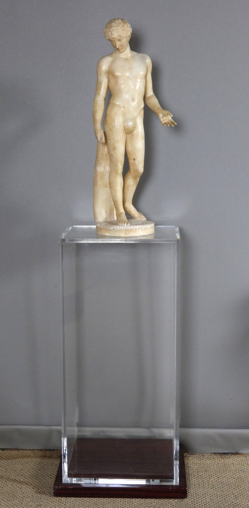 Scultura di Apollo in alabastro del XIX secolo