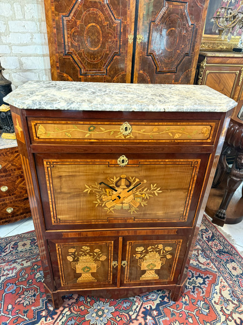 SECRETAIRE LOUIS XV - TRANSITION 18.