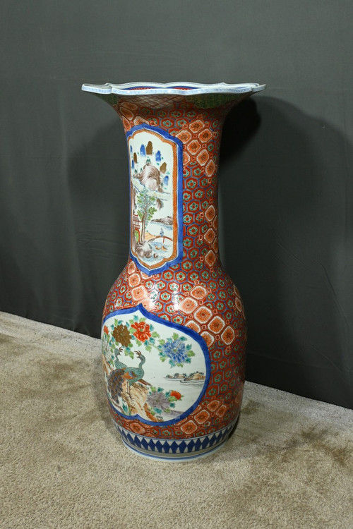 Vase aus Porzellan aus Japan, Meiji-Zeit - Ende 19.