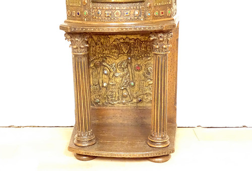 Copper Tabernacle Saint Germain Orthodox Byzantine Crusade 19th century