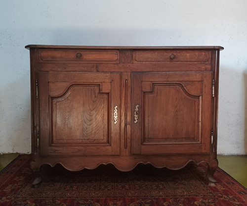 Louis XV oak sideboard