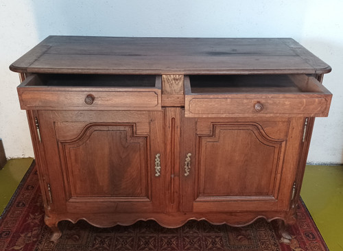 Louis XV oak sideboard