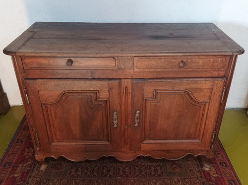 Louis XV oak sideboard