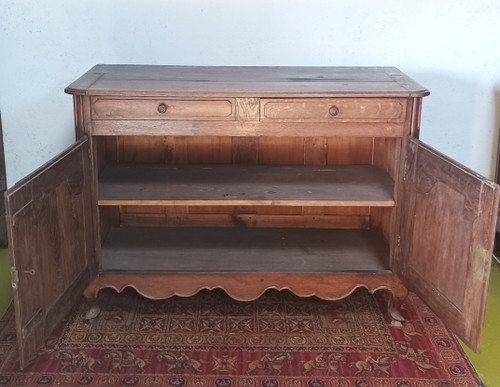 Louis XV oak sideboard