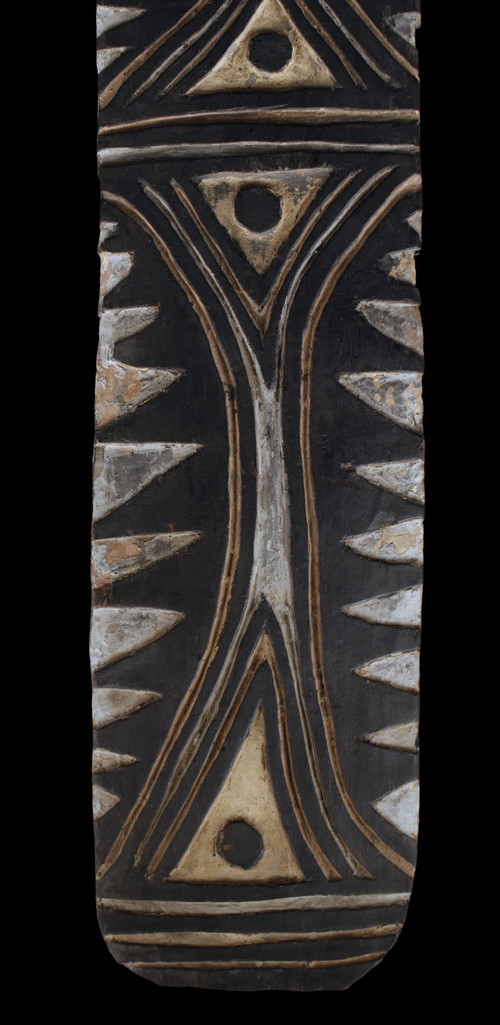 Votive board, tribal art, oceanic art, Papua New Guinea, Oceania, sculpture, painting