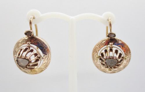 Earrings from Provence, 19th century.  