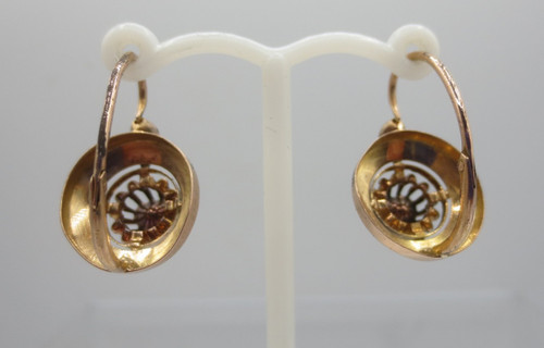 Earrings from Provence, 19th century.  