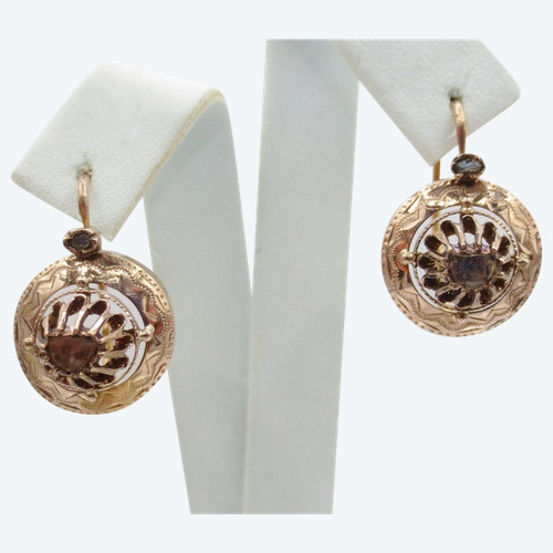 Earrings from Provence, 19th century.  