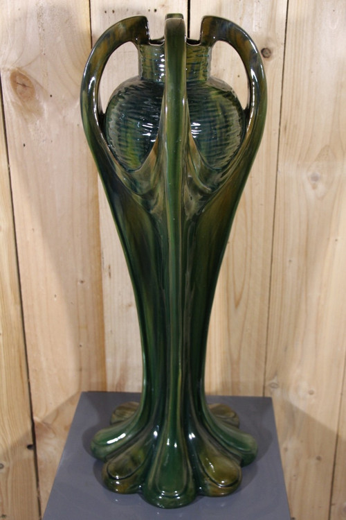 Grand Vase Art Nouveau De Jérôme Massier