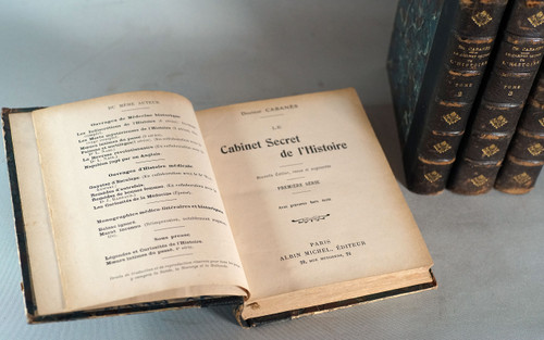 Docteur Cabanès, Le Cabinet Secret De l'Histoire. 4 Vol.