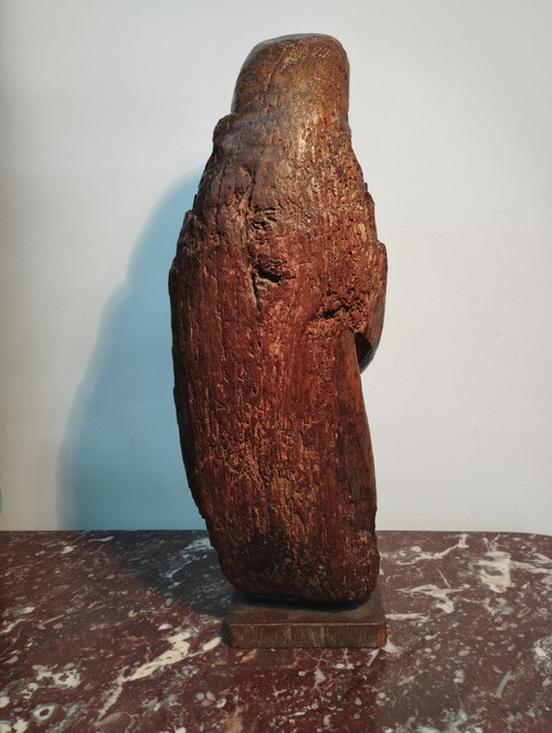 VIERGE Sculpture en bois du XVI siècle