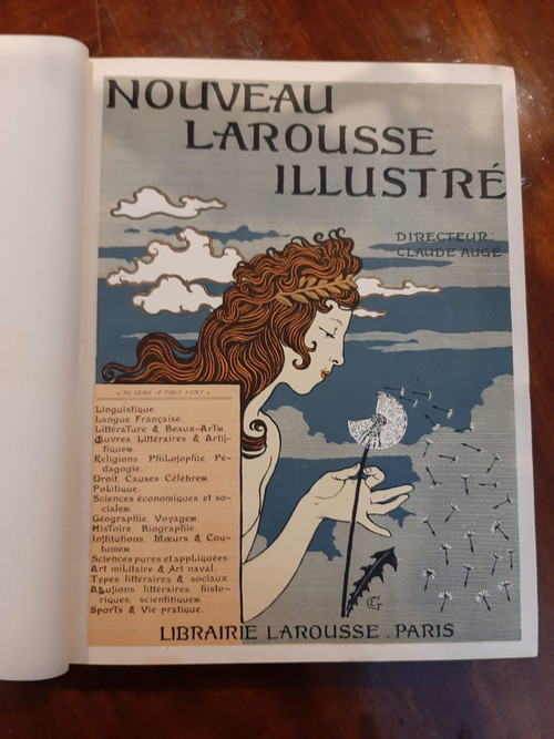 Nouveau Larousse illustré & Atlas - Universal encyclopedic dictionary - 1898 to 1907