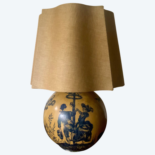 Lampe tôle peinte 