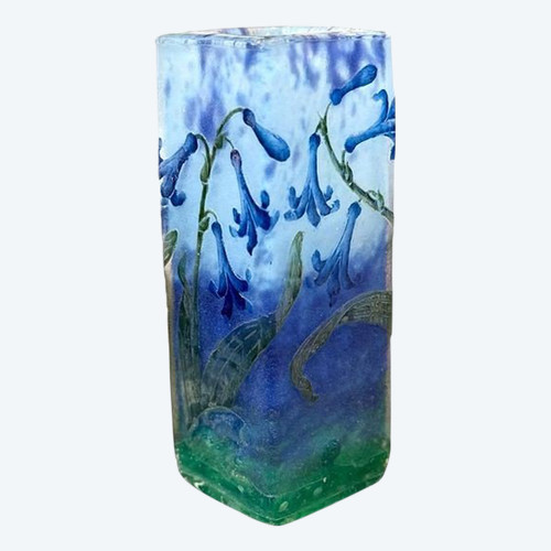 Daum Nancy Vase "Aux Jacinthes"