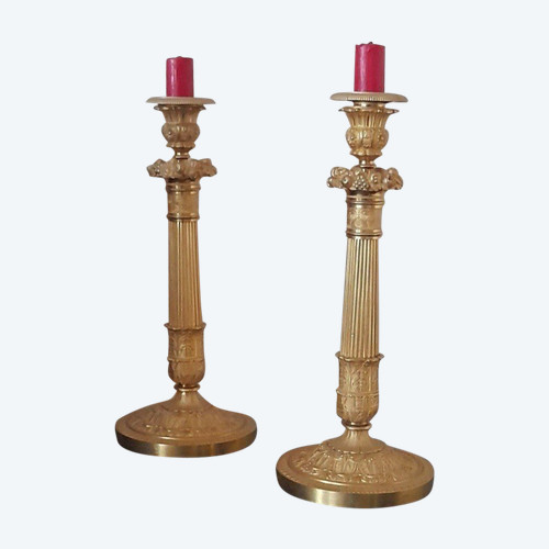 Pair of torches circa Restoration