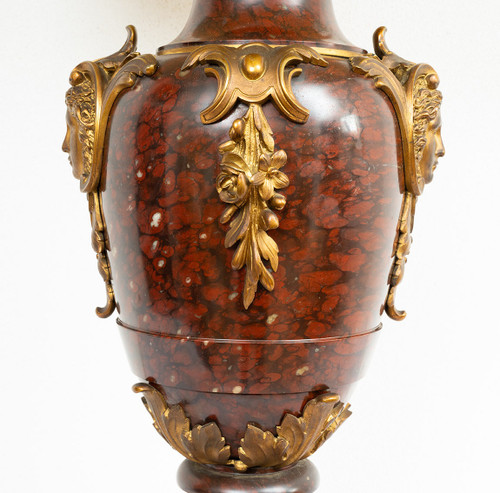 Antike französische Lampe Napoleon III., 19.