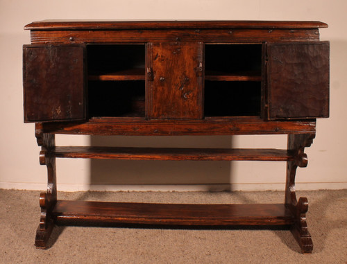 Gothic Influence Credenza - 16th Century