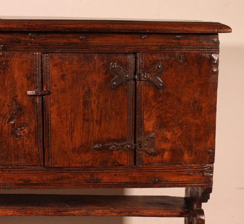 Gothic Influence Credenza - 16th Century