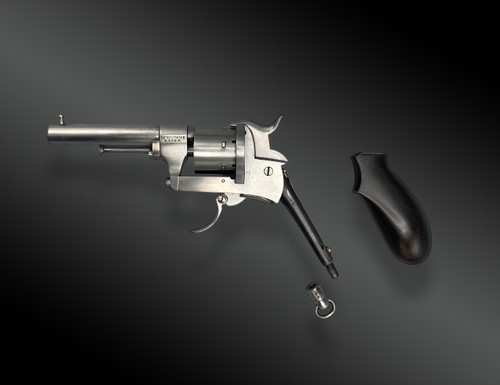 Pinfire revolver by Joseph Célestin Dumonthier France, circa 1870.